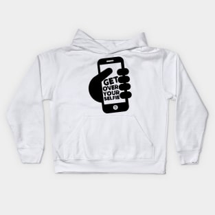 Get Over Your Selfie (1 - Light) Kids Hoodie